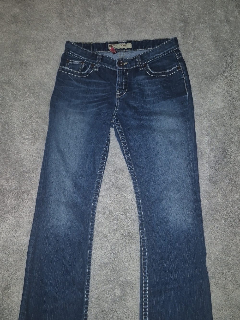 Women's Bke Denim Bootcut Stretch Jeans